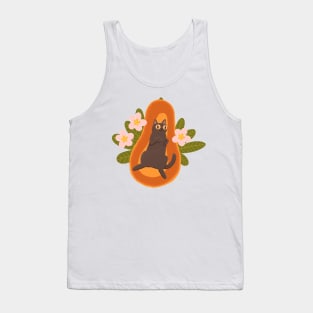 Papaya cat Tank Top